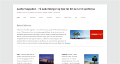 Desktop Screenshot of californiaguiden.net