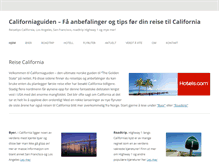 Tablet Screenshot of californiaguiden.net